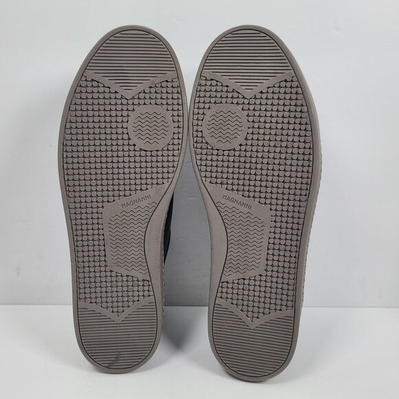 Magnanni Caitin Lo Moka Men's Black Leather Casual Sneakers 21409 US Size 10.5M - Picture 7 of 8